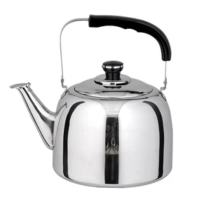 Stainless Steel Stovetop Whistling 2.5-L Tea Kettle with Movable Handle, Tea Pot - Picture 1 of 7