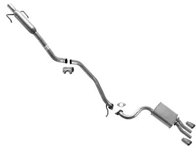 Exhaust System Pipe Resonator Muffler Fits 2009-2013 Mazda 6 2.5L L50540100C - Image 1 of 4