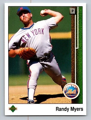 Randy Myers 1989 Upper Deck #634 New York Mets - Image 1 of 2