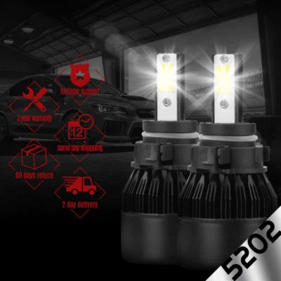 XENTEC LED HID 6000K Kit Faro Antiniebla 5202 12086 H16 GMC Sierra 1500 2007-2015 Foto 1 de 4