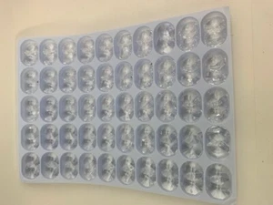 200Pce X 14mm Swarovski 8012 Spectra 2 Hole Octagons - CLEAR CRYSTAL - Picture 1 of 1