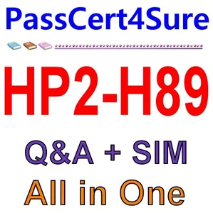 Verkaufshit HP Drucken Hardware 2019 HP2-H89 Exam Q&a + SIM - Bild 1 von 1
