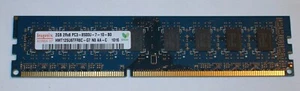 Hynix HMT125U6DFR8C-G7 2GB DDR3-1066MHz PC3-8500 non-ECC DIMM Memory RAM - Picture 1 of 2