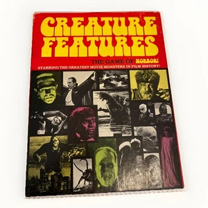 Creature Features Juego Terror Greatest Monster Movie History 1975 (solo 3 peones) - Imagen 1 de 24