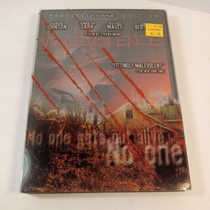 Malevolence (DVD, 2005) HORROR Brandon Johnson Samantha Dark With Slipcover - Picture 1 of 4