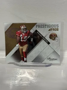 Michael Crabtree 2010 Panini Playoff Prestige Prestigious Pros Gold /100 #37 - Picture 1 of 3