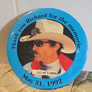 6" #43 RICHARD PETTY STP BOTÓN DE CARRERAS 1992 LE #985/5.000 (NO PERFECTO) - Imagen 1 de 20