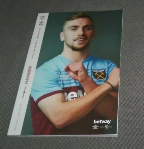 West Ham Jarrod Bowen Programme - 1st Start, 1st Goal, 1st Programme Cover 2020 - Picture 1 of 1