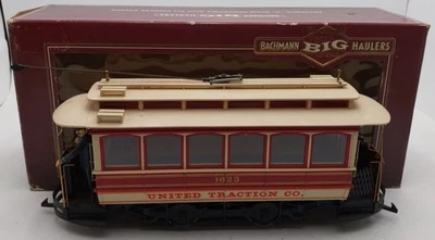 Bachmann 93939 G Scale Closed Street Car United Traction #1623 (Metal Wheels) EX - Image 1 of 4