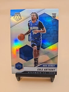2020-21 Panini Mosaic - NBA Debut Cole Anthony #268 Silver Prizm (RC) - Picture 1 of 4