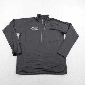 Patagonia Sweater Herren Large schwarz R1 Pullover Grid Fleece 1/4 Zip Mid Layer - Bild 1 von 13