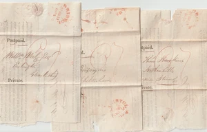 1815 x 3 Rojo Bristol kilometraje pmks en Norwich Union Insurance John Hackett Gloucs - Imagen 1 de 3