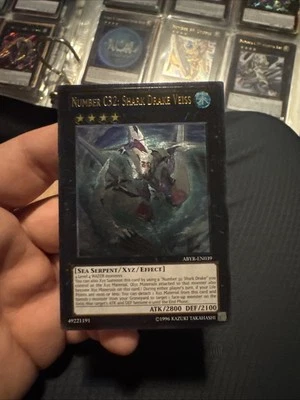 Number C32: Shark Drake Veiss ABYR-EN039 Abyss Rising Unlimited Ultimate Rare - Image 1 of 3