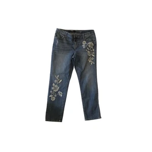 Simply Vera - Vera Wang Damen Capri Mid Rise Jeans Gr. 12 leicht getragen 670 - Bild 1 von 13