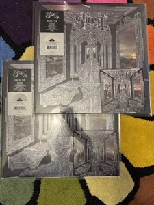 GHOST Skeleta Vinyl LP + AUTOGRAPHED SIGNED Papa V IN HAND Perpetua Card - Picture 1 of 8