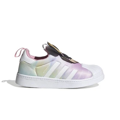 Nuevo Adidas x Disney Superstar 360 Blanco Rosa Niños Pequeños Zapatos GY9150 Talla 3 Foto 1 de 4