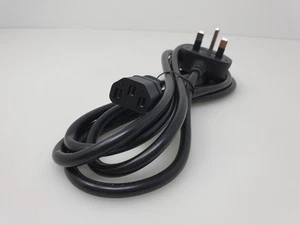 Pour lecteur CD Meridian 588 câble d'alimentation secteur cordon d'alimentation secteur 2 m prise murale britannique - Photo 1/5
