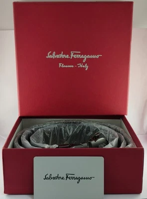 Cinturón de cuero Salvatore Ferragamo color negro para hombre con caja - Envío gratuito Foto 1 de 4