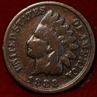 1888 Philadelphia Mint Indian Head Cent - Image 1 of 2