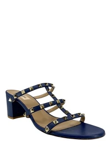Valentino Garavani Rockstud 60mm Leather Mules Size 42 - Picture 1 of 5