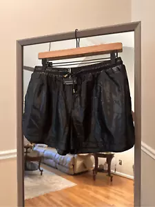 Kunstleder Shorts Neu mit Etikett schwarz Größe XL - Bild 1 von 5