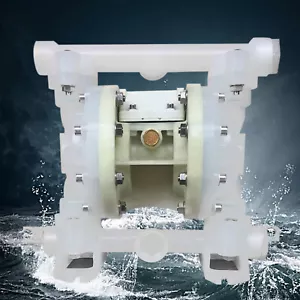 Air-Operated Double Diaphragm Oil Pump Transfer Pump For Chemical Industrial Use - Imagen 1 de 12
