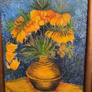 Fritillaria en jarrón de cobre Vincent Van Gogh - Imagen 1 de 3