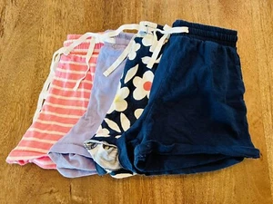 Quince Organic Cotton Girls Shorts Size Large (10) Lot Of 4 - Picture 1 of 4