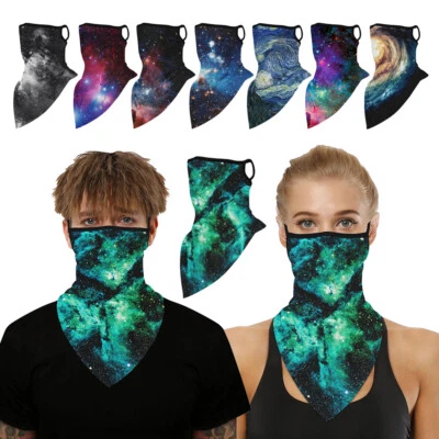 New 3D Balaclava Cycling Neck Tube Scarf Snood Biker Face Mask Warmer Bandana - Image 1 of 4