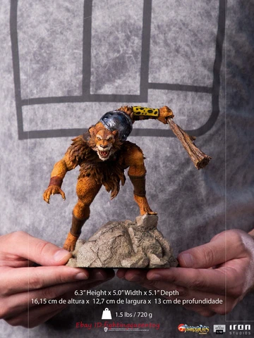 IRON STUDIOS Jackalman - BDS ThunderCats Art Scale 1/10 Statue INSTOCK Cover
