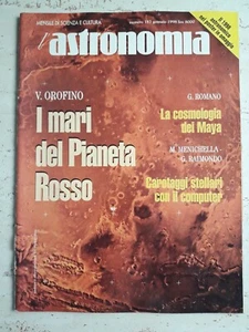 L'ASTRONOMIA n.183 anno 1998 I mari del Pianeta Rosso CON POSTER - Picture 1 of 2