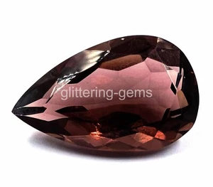 110.7Ct Rare Brazil Purple Amethyst Lab Created Pear Cut Certified Loose Gems SB - Picture 1 of 8