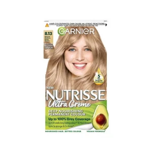 Tinte permanente para el cabello Garnier Nutrisse natural medio beige rubio 8,13 - Imagen 1 de 1