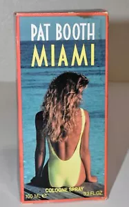 Rare 1991 MIAMI Cologne Fragrance Spray 100ml / 3.3 oz New in Box by Pat Booth - Picture 1 of 8