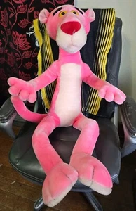 Vintage 1993 Pink Panther Bendable Life Size 40” Dakin Cartoon Plush Rare 90s - Picture 1 of 13