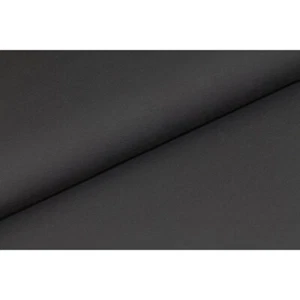 Fabric Jersey Black 90 % Cotton 10 % Elastane 160cm wide per sold by the metre - Picture 1 of 1