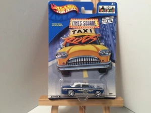 Hot Wheels 2001 Toys R Us Time Square Taxi Rods blau World Trade Center auf Karte - Bild 1 von 12