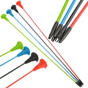 Youth Sucker Arrows Fiberglass Achery Children Safe Target Bow Practice Shooting - Picture 1 of 22