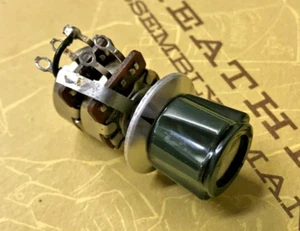 HEATHKIT PART# 12-48 MICROPHONE/CW LEVEL POTS W/KNOB FOR HW-100/101 & SB TRANS. - Zdjęcie 1 z 2