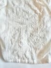 FREE PEOPLE White Lace V-Neck Crop Top Embroidered Boho Blouse Sz S