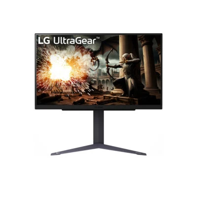 LG 27GS75Q-B 27 inch Quad HD IPS 180Hz 1ms Flat Gaming Monitor - Image 1 of 4