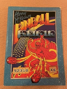 Pinball Portfolio - Harry McKeown 1976 Rare Large Illustrated Book - Picture 1 of 8