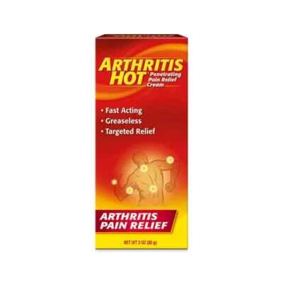 (2PK) Arthritis Hot Targeted, Penetrating Pain Cream, 3 Oz 041167060063VL - Image 1 of 2
