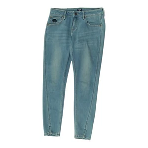 Pantalones de mezclilla Lee 101+ azules | Vintage para mujer W28 tiro bajo informal de diseñador cónico - Imagen 1 de 4