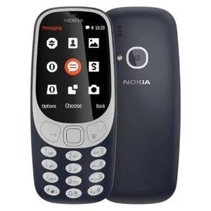 NOKIA 3310 MOBILE PHONE DUAL SIM DARK BLUE - Foto 1 di 1