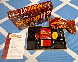 Retro Harry Potter Scene it? The DVD Board Game 2005 + Bonus Game Complete - Picture 1 of 11