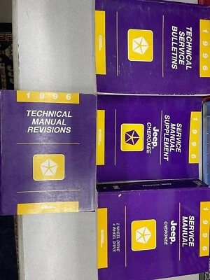 Manual De Taller De Servicio Y Reparación OEM Para Jeep Cherokee 1996 - Imagen 1 de 3