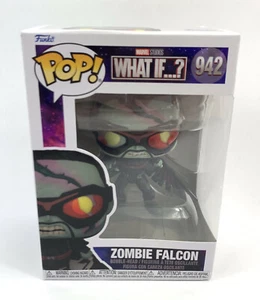 Funko Pop! Marvel Studios Zombie Falcon What If...? Wave 2 Pop 942 New Fast Ship - Picture 1 of 6
