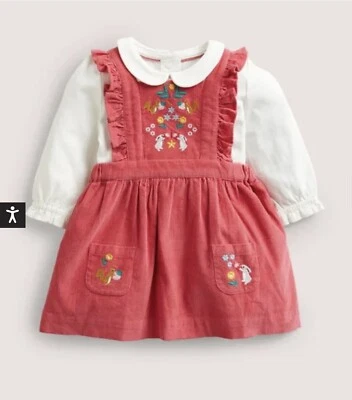 New Mini Boden Cord Pinnie Set - Image 1 of 4