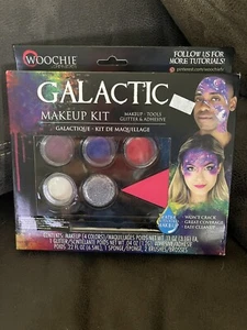 GALACTIC GALAXY NIGHT SKY BOXED MAKEUP KIT HALLOWEEN COSTUME COSPLAY FACE PAINT - Picture 1 of 3